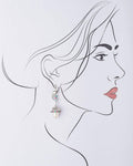 Peacock Graceful Pearl hanging Earring - Chandrani Pearls