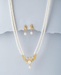 Peacock Real Pearl Necklace Set - Chandrani Pearls