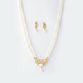 Peacock Real Pearl Necklace Set - Chandrani Pearls