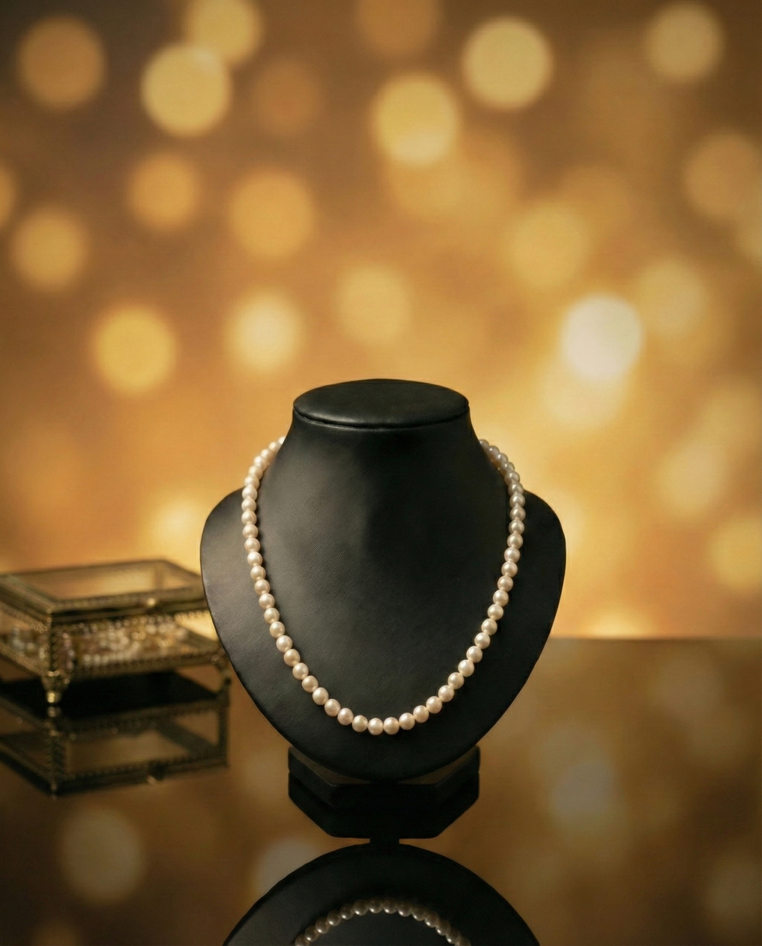 Elegant Single-Strand Pearl Necklace