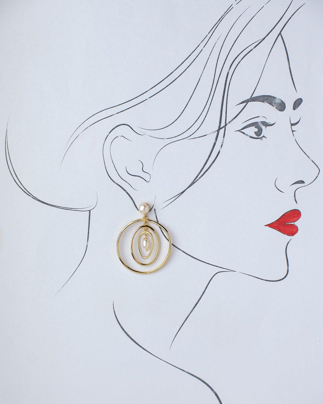 Power Of Flexibility Pearl Earrings - Chandrani Pearls