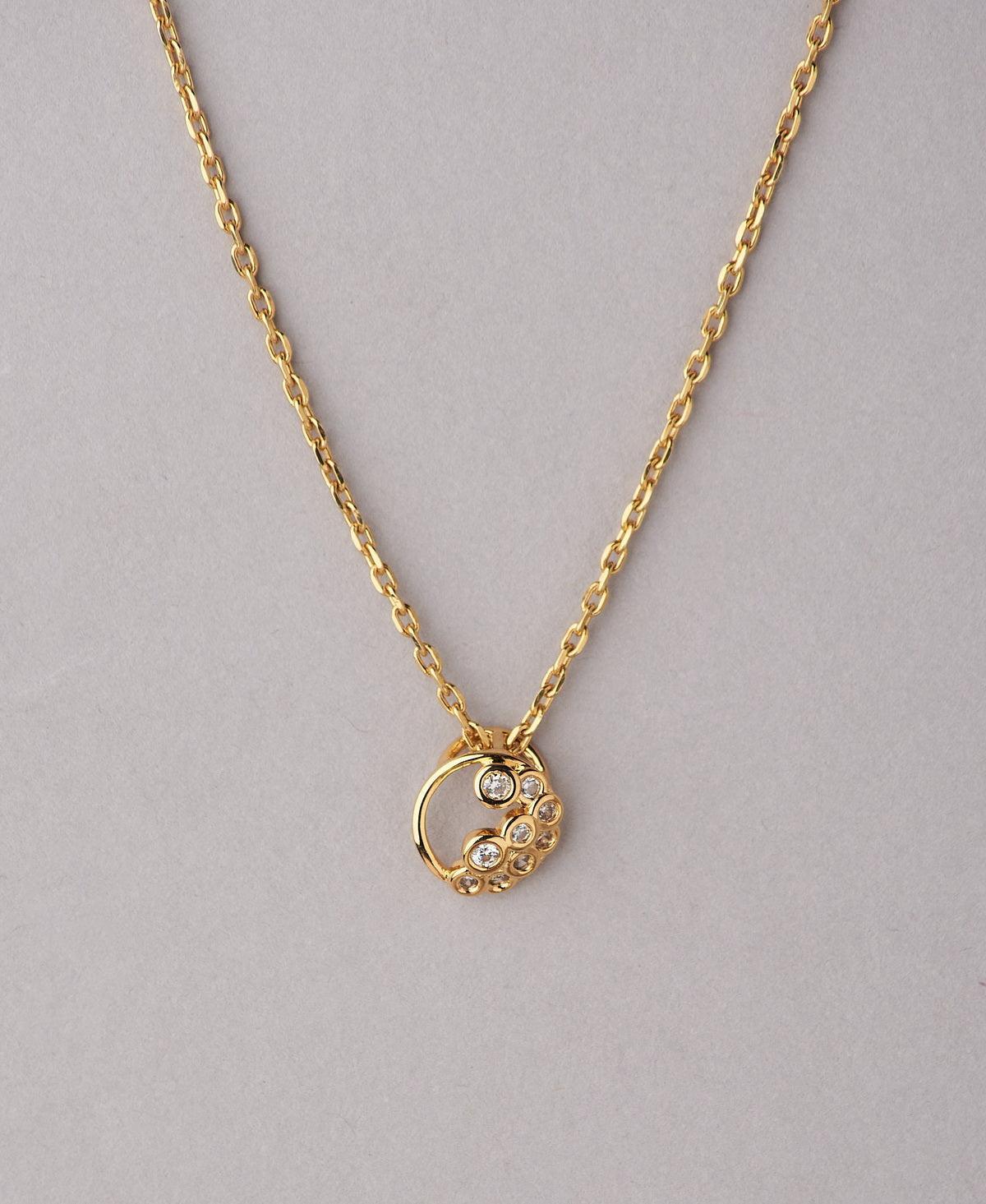 Pretty 18Kt Gold Pendant - Chandrani Pearls