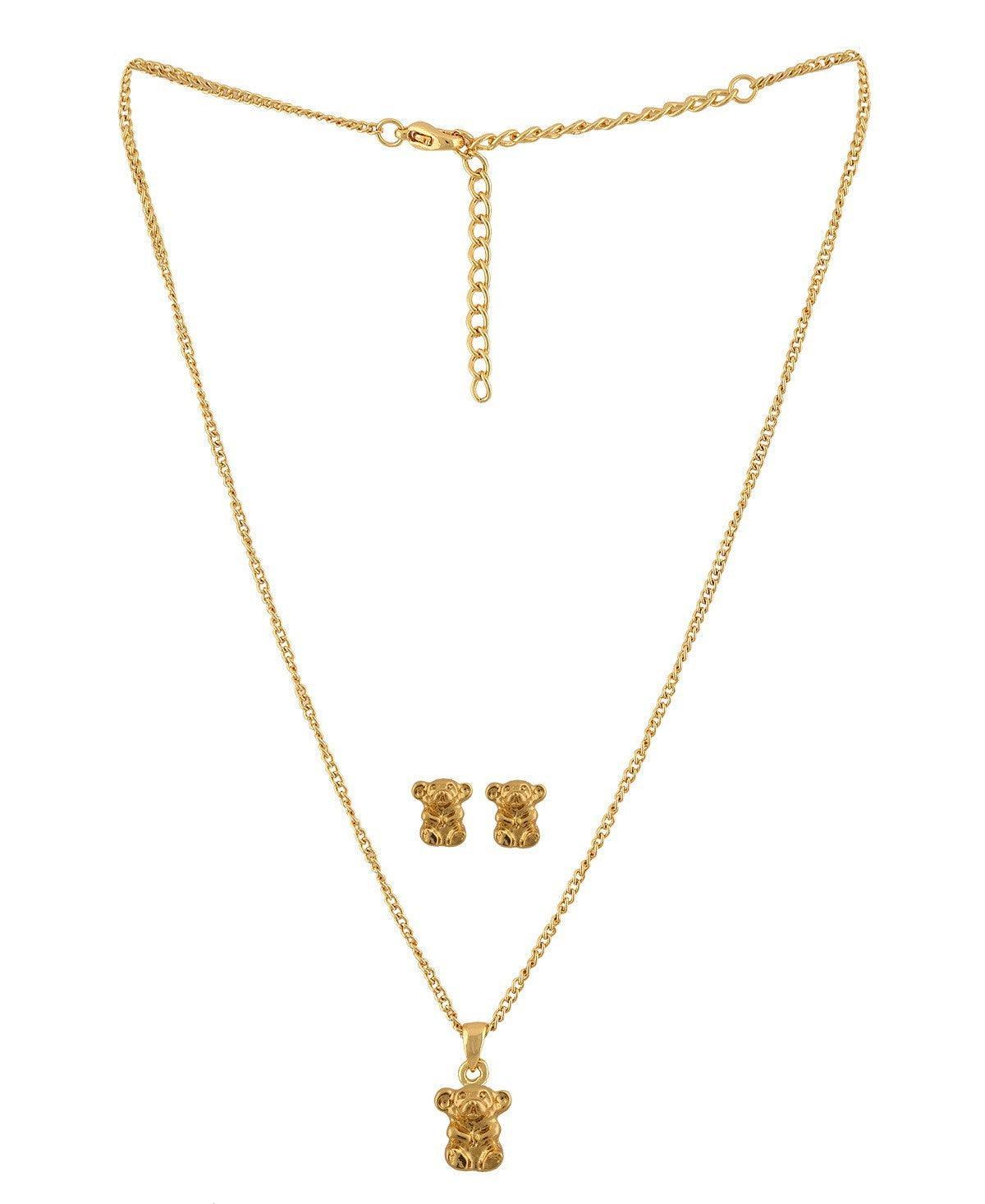 Pretty Bear Kids Pendant Set - Chandrani Pearls