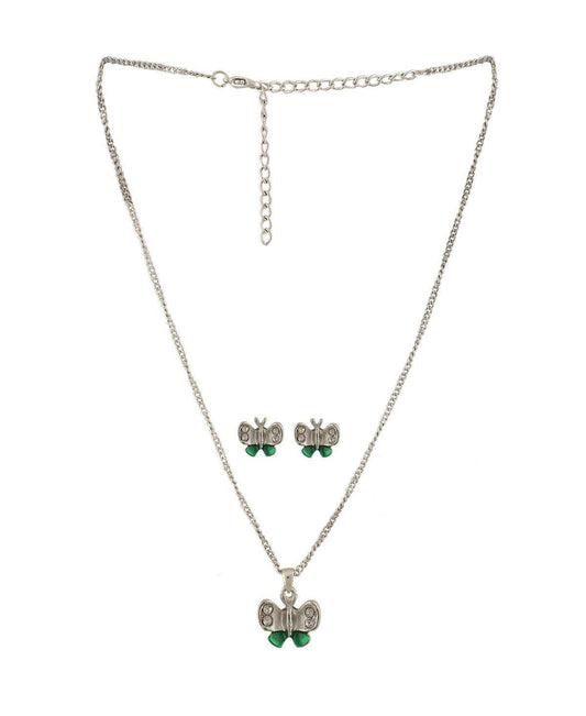 Pretty Butterfly Kids Pendant Set - Chandrani Pearls