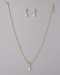 Pretty Chain Necklace Set - Chandrani Pearls