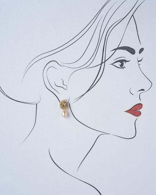 Pretty Drop Pearl Earring - Chandrani Pearls