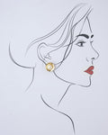 Pretty Floral Pearl Stud Earring - Chandrani Pearls