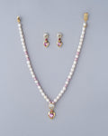 Pretty Heart Necklace Set - Chandrani Pearls
