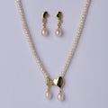 Pretty Heart Real Pearl Necklace Set - Chandrani Pearls