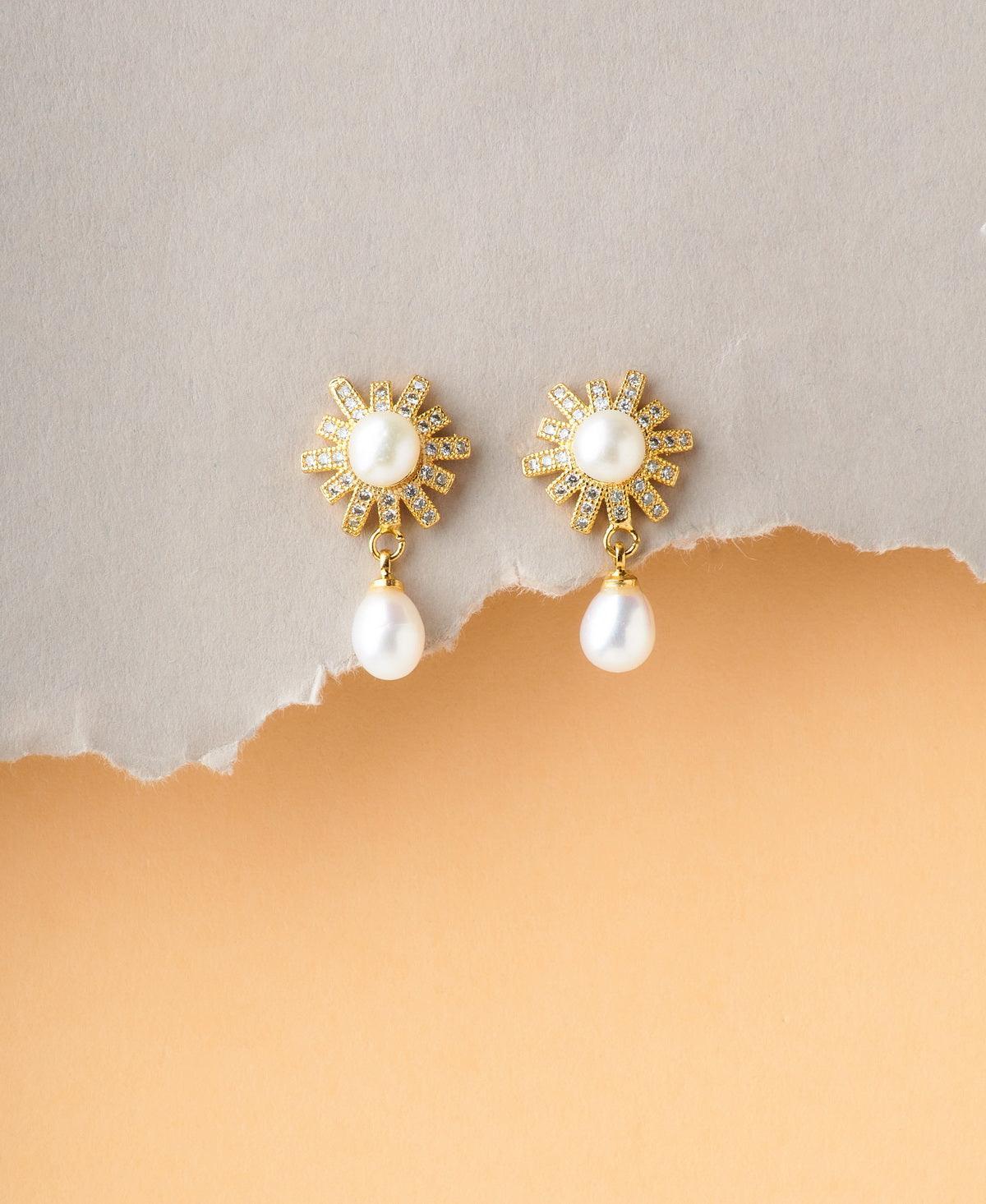 Pretty Pearl Hanging Earring - Chandrani Pearls