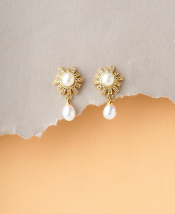 Pretty Pearl Hanging Earring - Chandrani Pearls