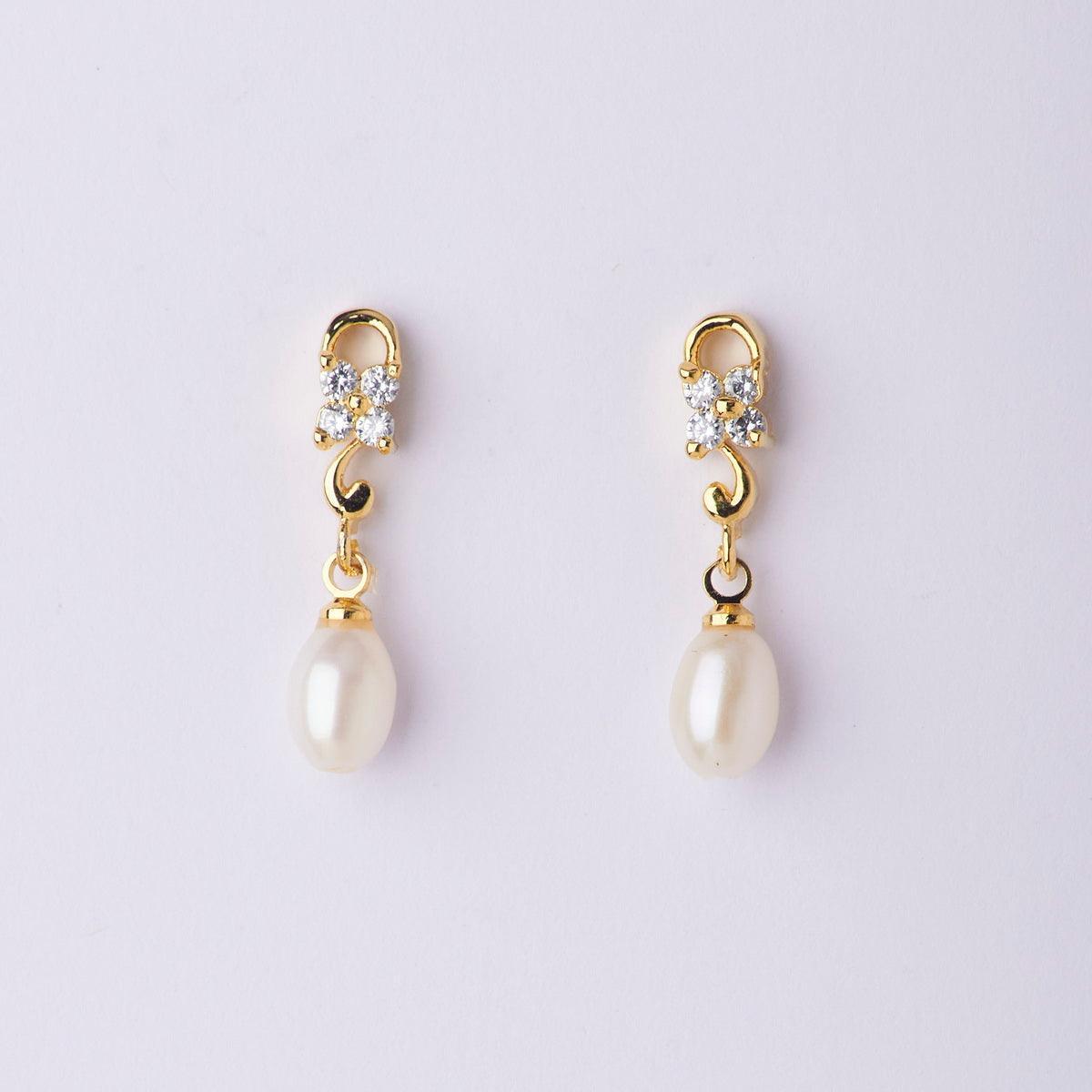 Pretty Pearl Hanging Earring - Chandrani Pearls