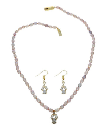 Pretty Pearl Necklace Set - Chandrani Pearls