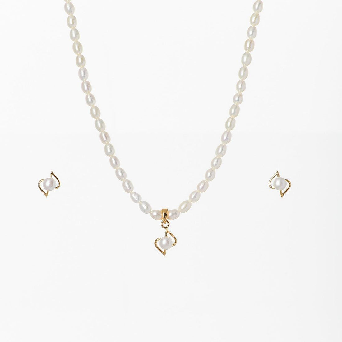 Pretty Pearl Necklace Set - Chandrani Pearls