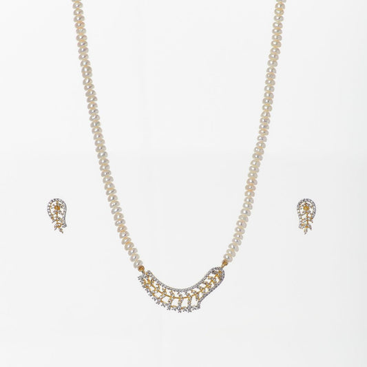 Pretty Pearl Necklace Set - Chandrani Pearls