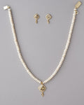 Pretty Pearl Necklace Set - Chandrani Pearls