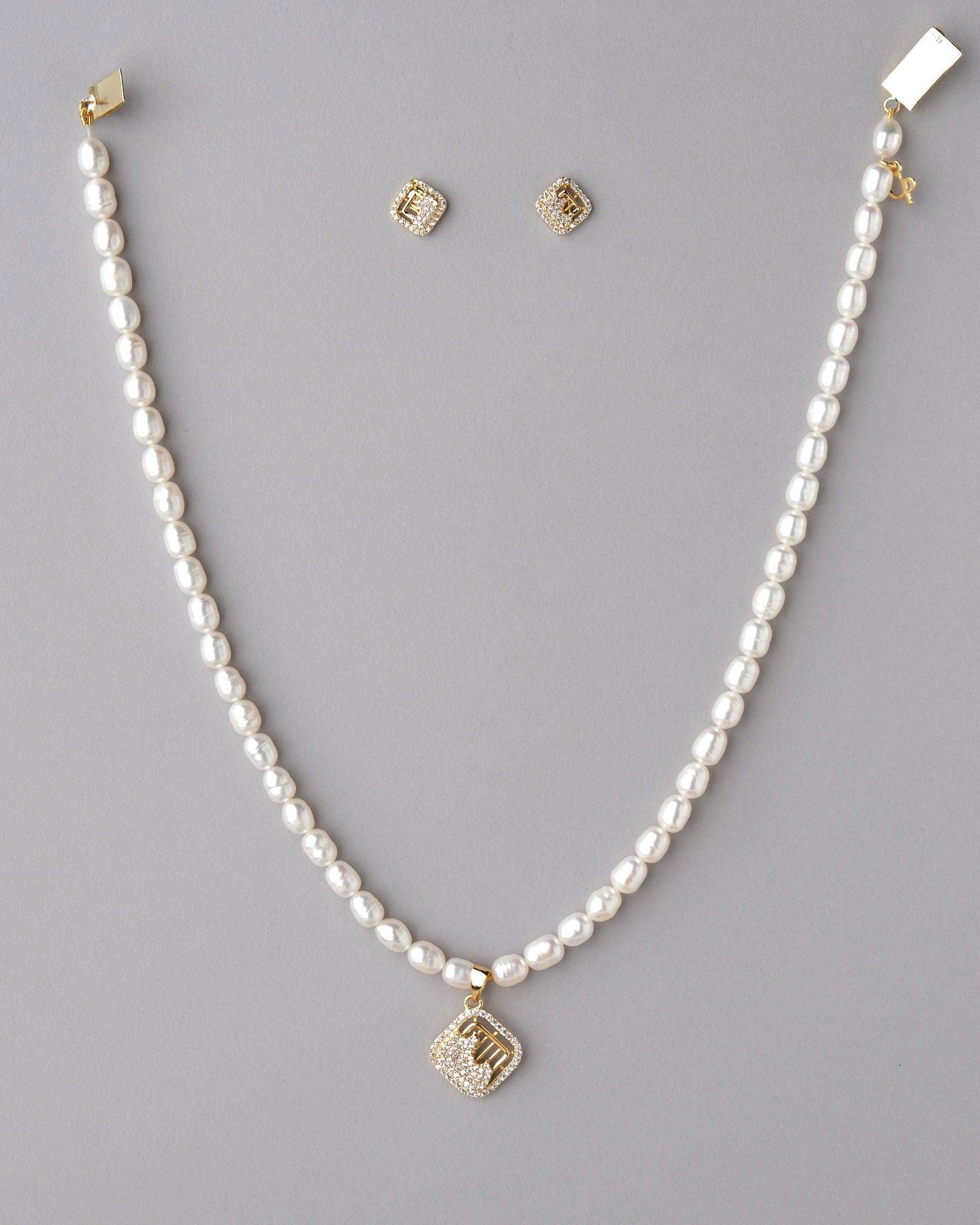 Pretty Pearl Necklace Set - Chandrani Pearls