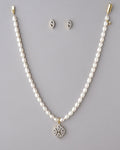 Pretty Pearl Necklace Set - Chandrani Pearls