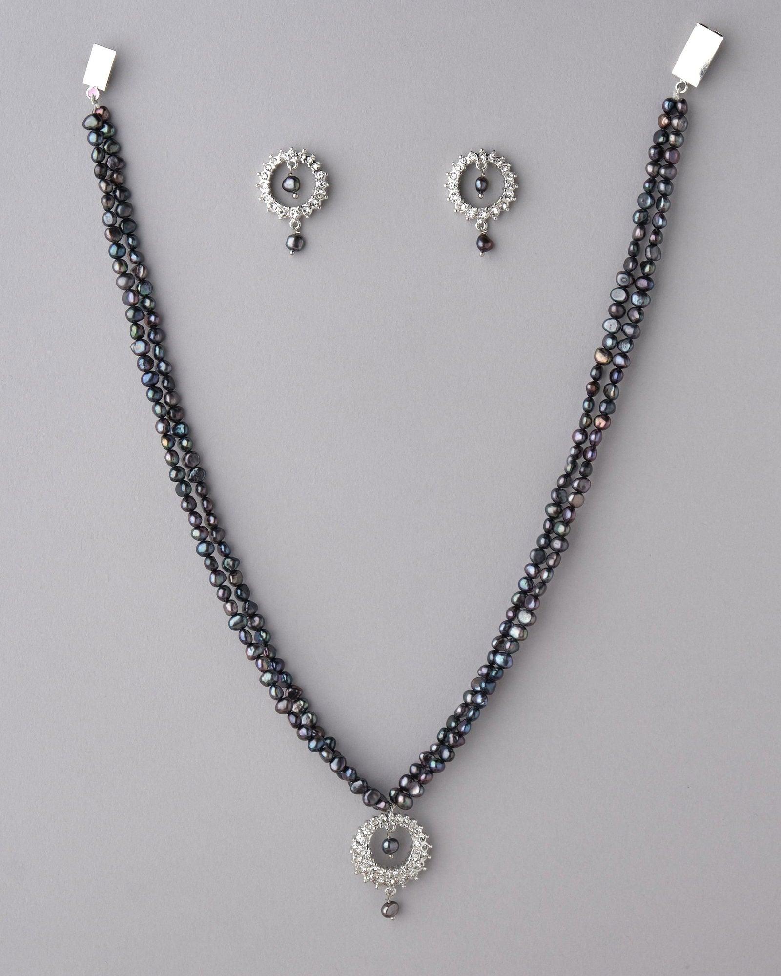 Pretty Pearl Necklace Set - Chandrani Pearls