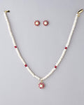 Pretty Pearl Necklace Set - Chandrani Pearls