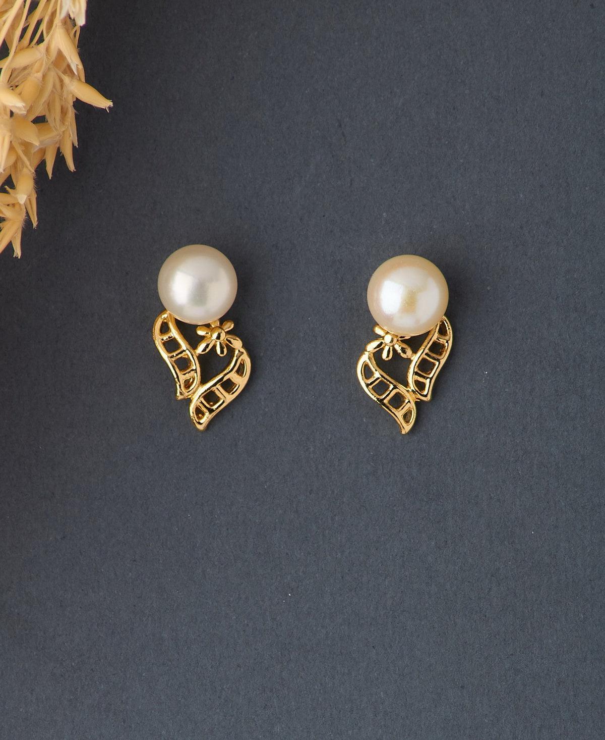 Pretty Pearl Stud Earring - Chandrani Pearls