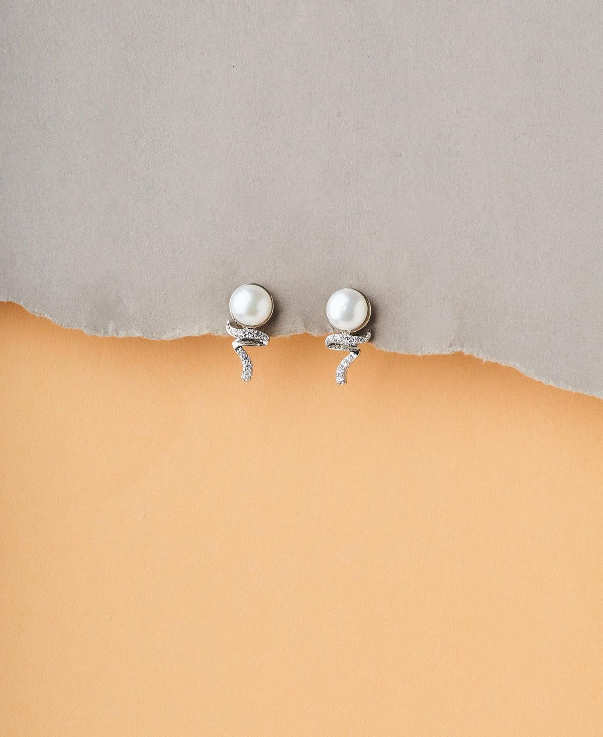 Pretty Pearl Stud Earring - Chandrani Pearls