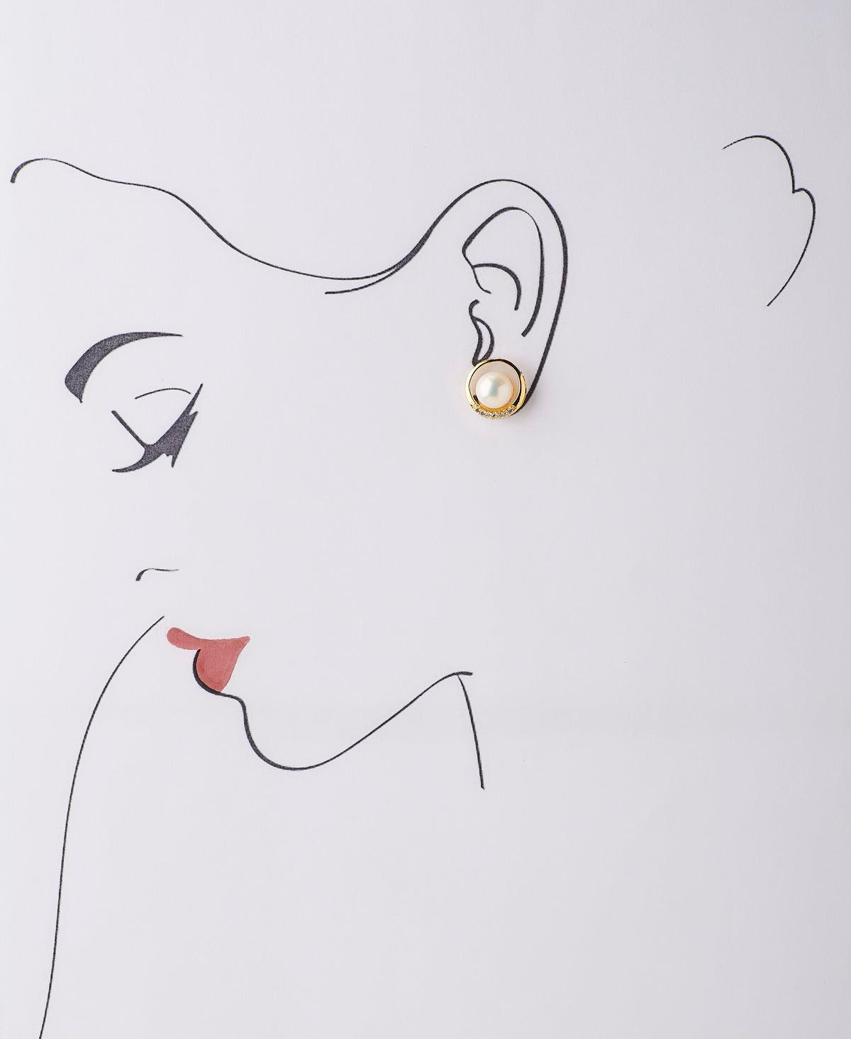 Pretty Pearl Stud Earring - Chandrani Pearls