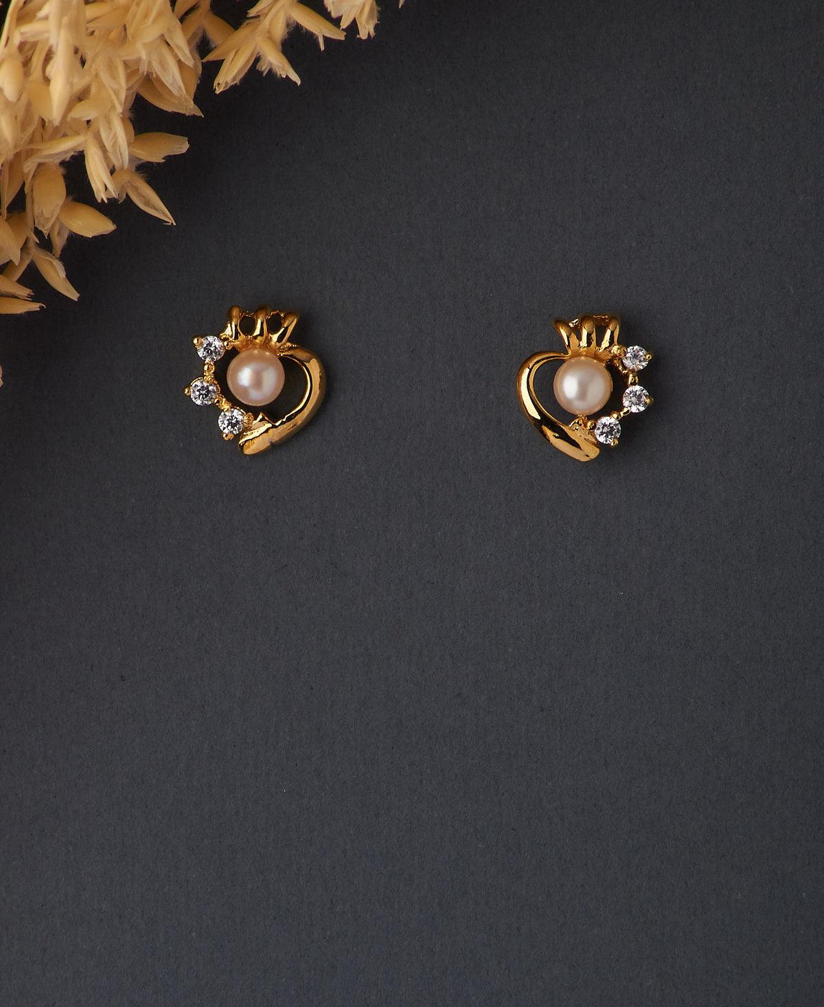 Pretty Pearl Stud Earring - Chandrani Pearls