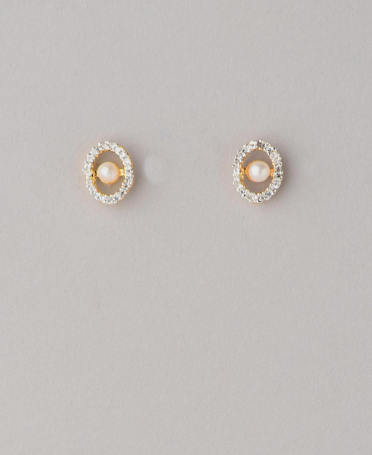 Pretty Pearl Stud Earring - Chandrani Pearls