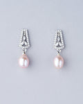 Pretty Pink Pearl Hang Earring - Chandrani Pearls