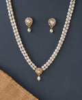 Pretty Real Pearl Necklace Set - Chandrani Pearls