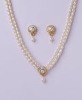 Pretty Real Pearl Necklace Set - Chandrani Pearls