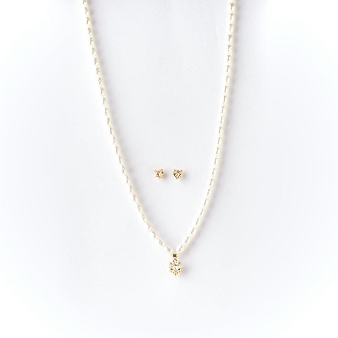 Pretty Real Pearl Necklace Set - Chandrani Pearls