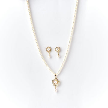 Pretty Real Pearl Necklace Set - Chandrani Pearls