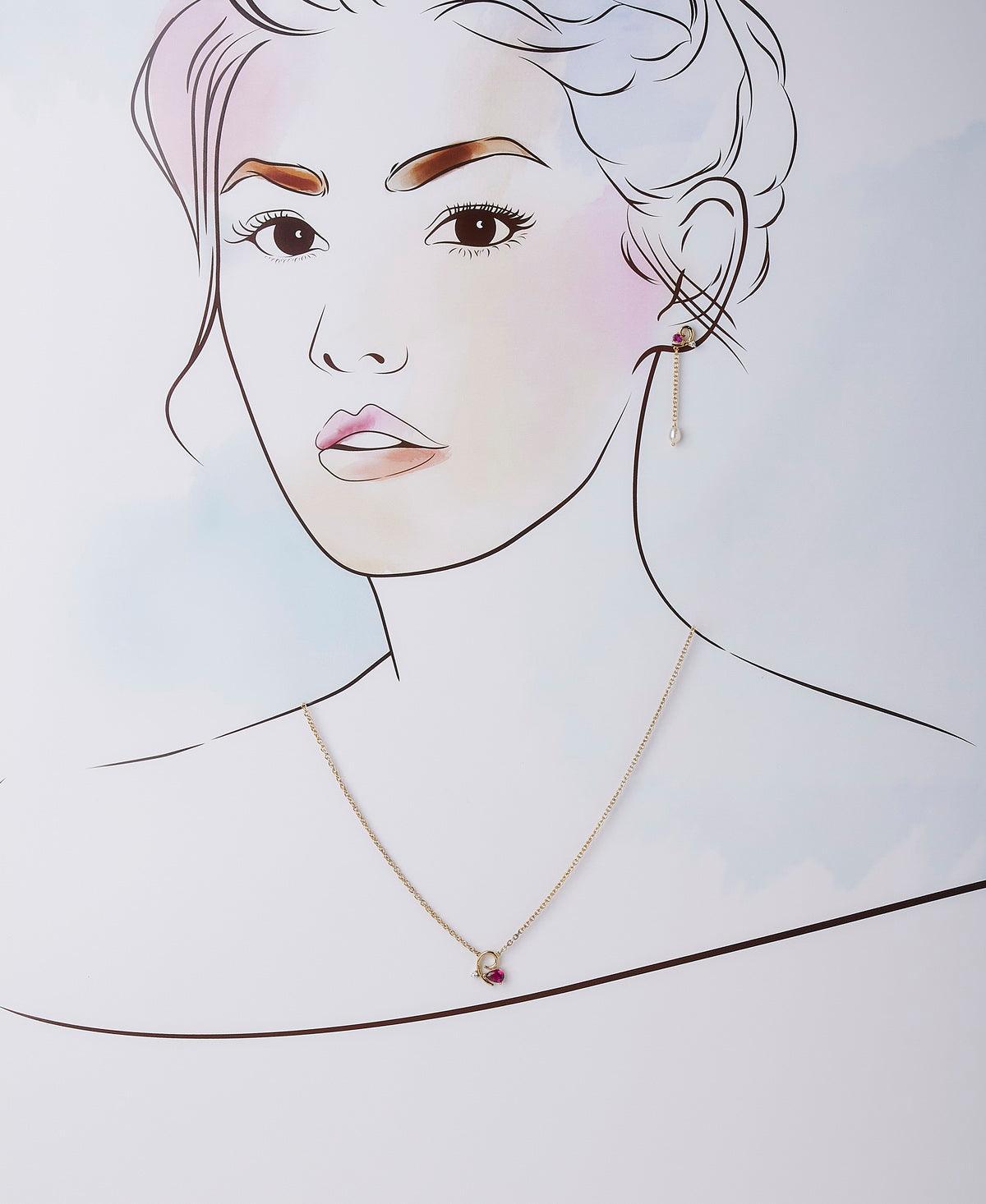 Pretty Real Pearl Necklace Set - Chandrani Pearls