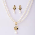 Pretty Real Pearl Necklace Set - Chandrani Pearls