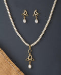 Pretty Real Pearl Necklace Set - Chandrani Pearls