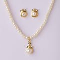 Pretty Real Pearl Necklace Set - Chandrani Pearls
