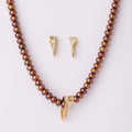 Pretty Real Pearl Necklace Set - Chandrani Pearls