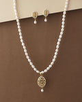 Pretty Real Pearl Necklace Set - Chandrani Pearls