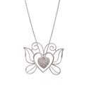 Pretty Silver Pendant - Chandrani Pearls