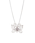 Pretty Silver Pendant - Chandrani Pearls