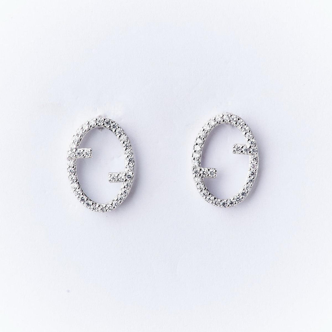 Pretty Silver Stud Earring - Chandrani Pearls