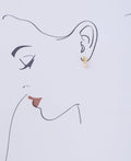 Pretty Stone Studded Pearl Earring - Chandrani Pearls
