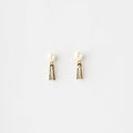 Pretty Stone Studded Silver Earring - Chandrani Pearls