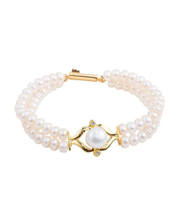 Pretty White Pearl Bracelet - Chandrani Pearls