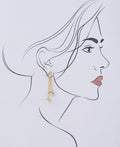 Pretty White Pearl Hang Earring - Chandrani Pearls