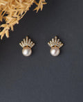 Pretty White Pearl Stud Earring - Chandrani Pearls