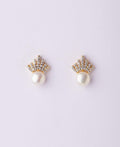 Pretty White Pearl Stud Earring - Chandrani Pearls