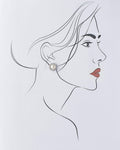 Pretty White Pearl Stud Earring - Chandrani Pearls